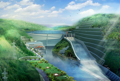 江源老挝南塔河1号水电站项目